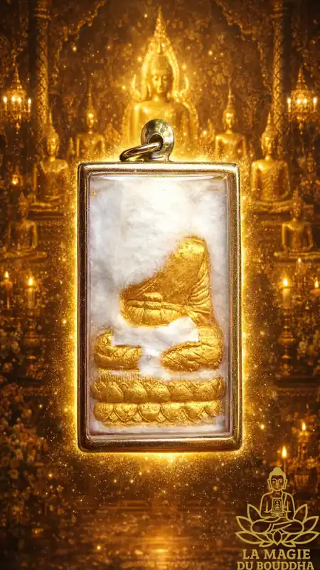 Large Thai Miraculous Amulet LP Thuat - Most Venerable LP Dooh.