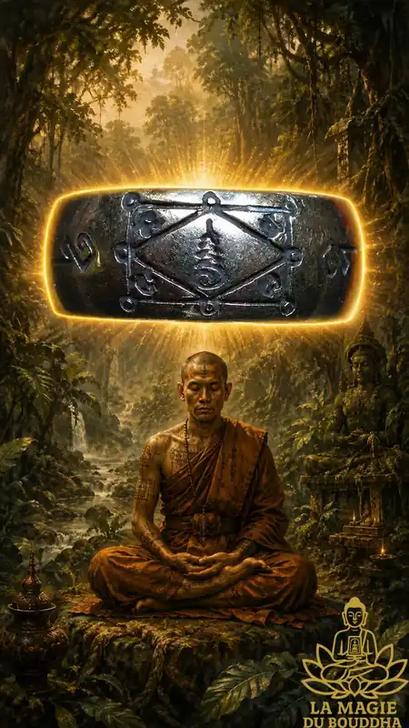 Thai Ring of Power and Meditation - Temple of the Most Venerable LP Kuay (Wat Khositaram).