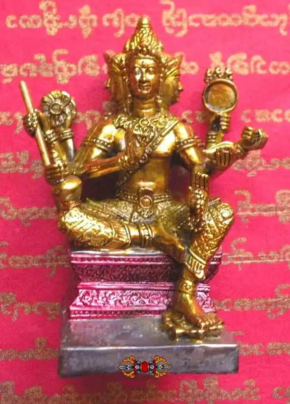Phra Phrom (Brahma) Statuette - Most Venerable LP Dooh.