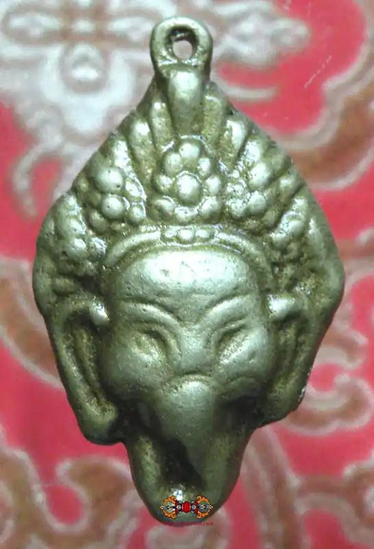 Tibetan Thogchag Amulet - Ganesh Pendant.
