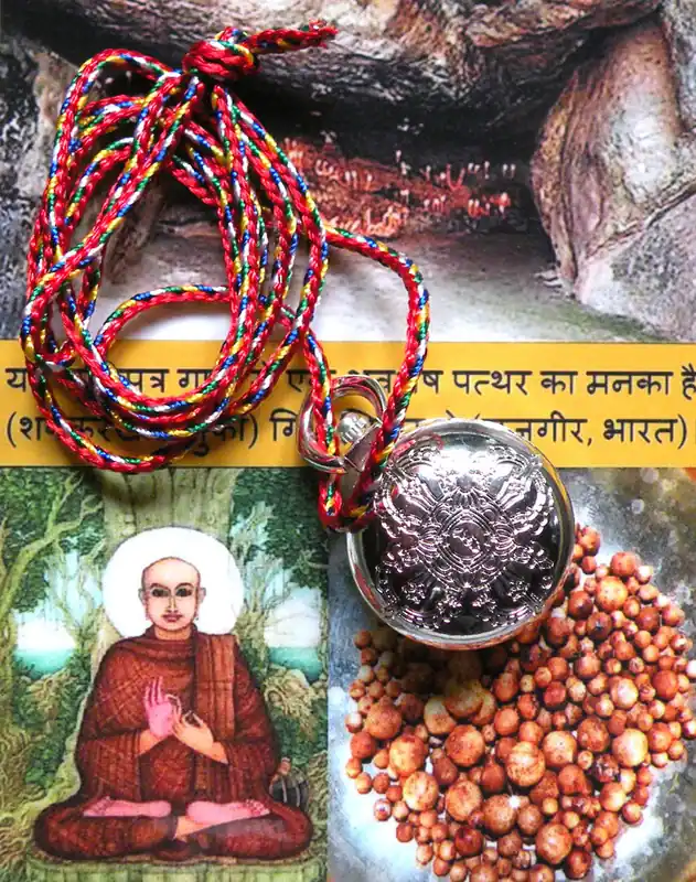 Sariputra Relics - sacred mineral pearls from Sugarakhata Cave.