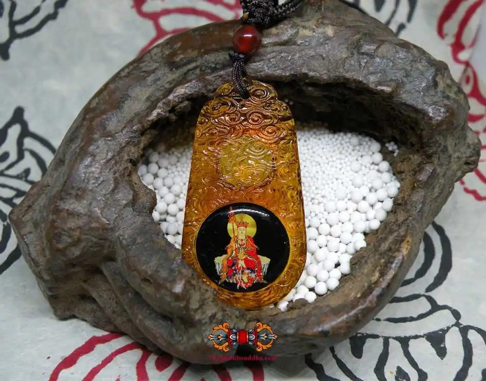 Ksitigarbha Buddha Amulet - Baisui Gong Temple (Longevity Temple).