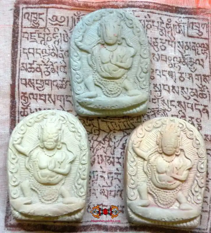 Tibetan Tsa Tsa of Vajrapani (Chana Dorje).
