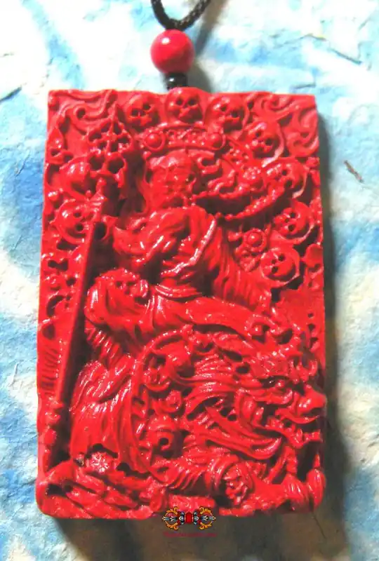 Chinese Amulet from Ksitigarbha - Wat Leng Nayee.