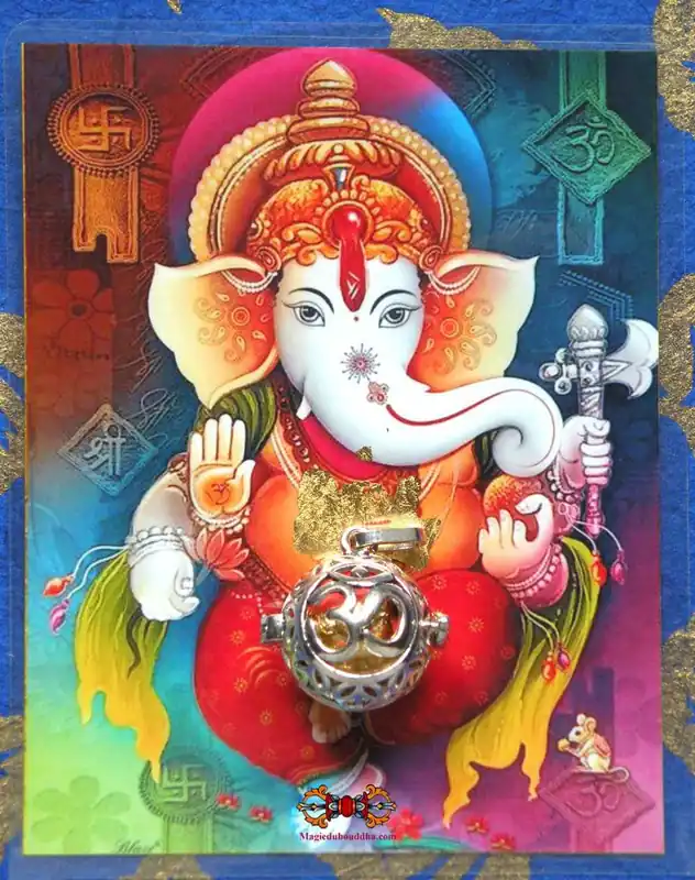 Thai Look Aum Rakhang Phra Pikanet Amulet - Wat Saman Ratanaram.