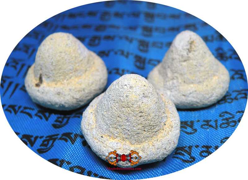 Precious Tsa Tsa relics of the Most Venerable Lama Tenga Rinpoche.