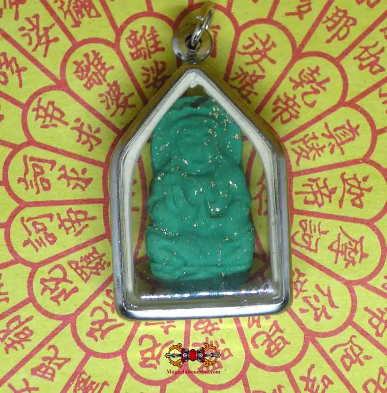 Chinese amulet of the protector Guan Yin - Wat Angsila.