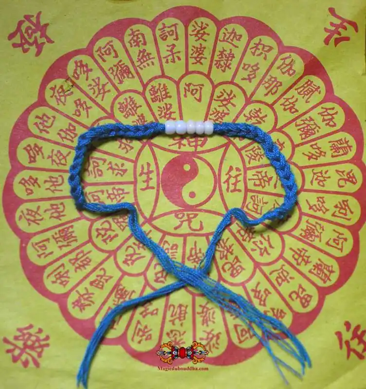 Protective blessed bracelet from Guan Yin - Wat Leng Nayee.