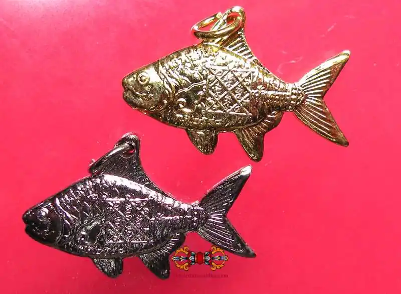 Thai Fortune Amulets Fish Pla Tapian - Most Venerable LP Tim.