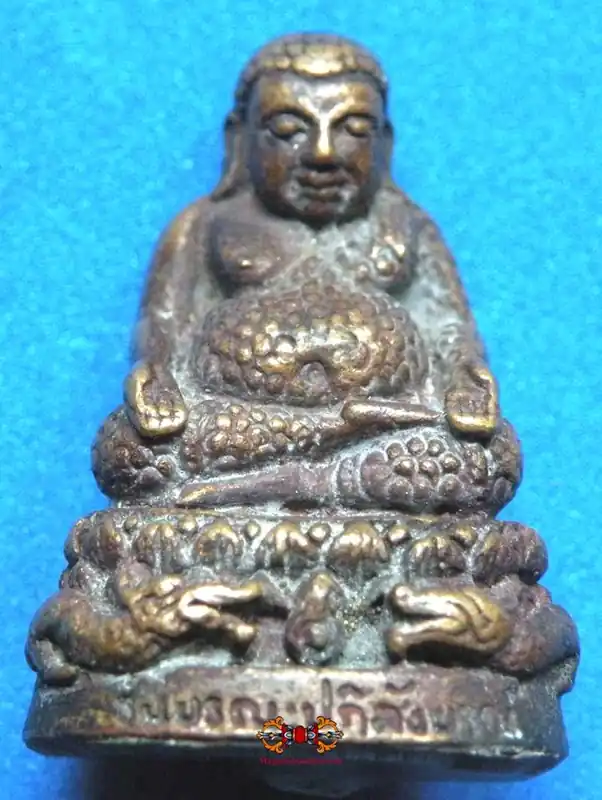 Thai Fortune Amulet of Buddha Phra Sanghajai - Wat Mai Phiren.