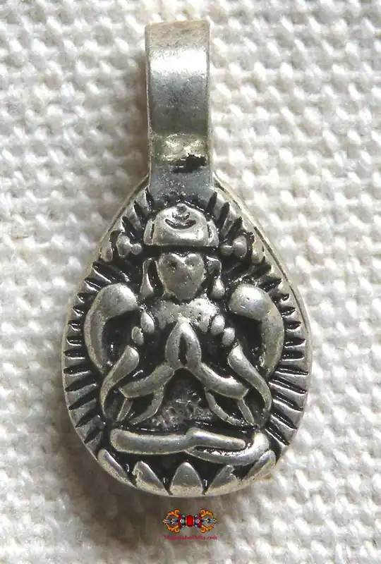 Counter clip for Tibetan mantras.
