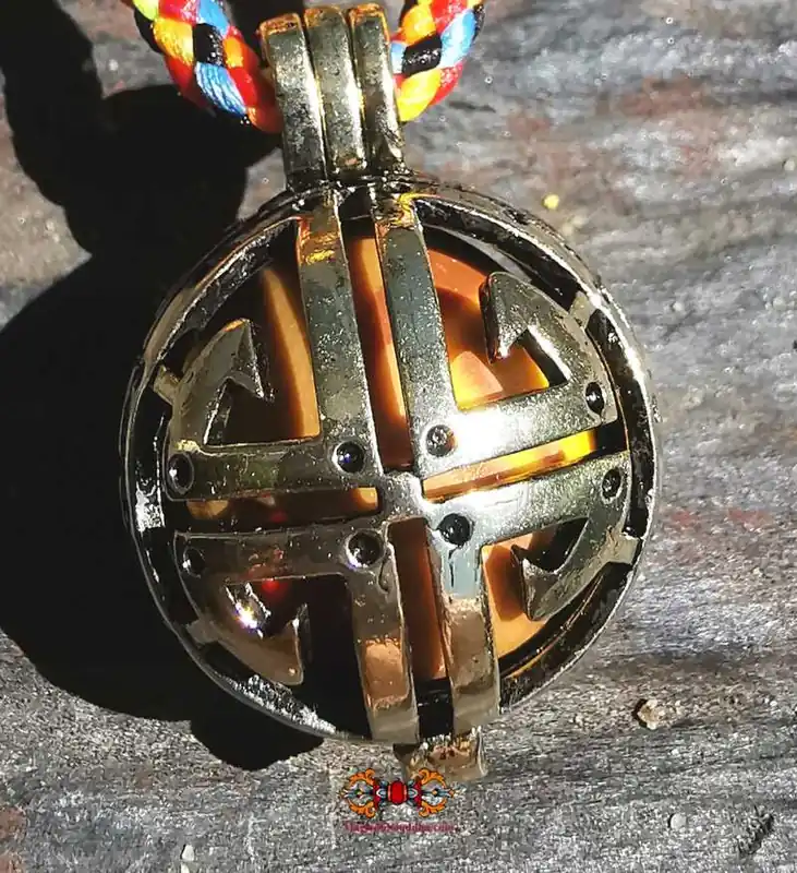 Thai Amulet Sacred Tiger Bead Look Aum Tah Seuar - Wat Tham Seuar.
