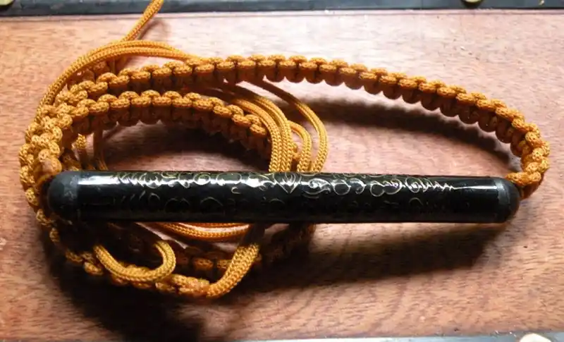 Magical protective belt with XXL Takut amulet - Wat Ratchanada.