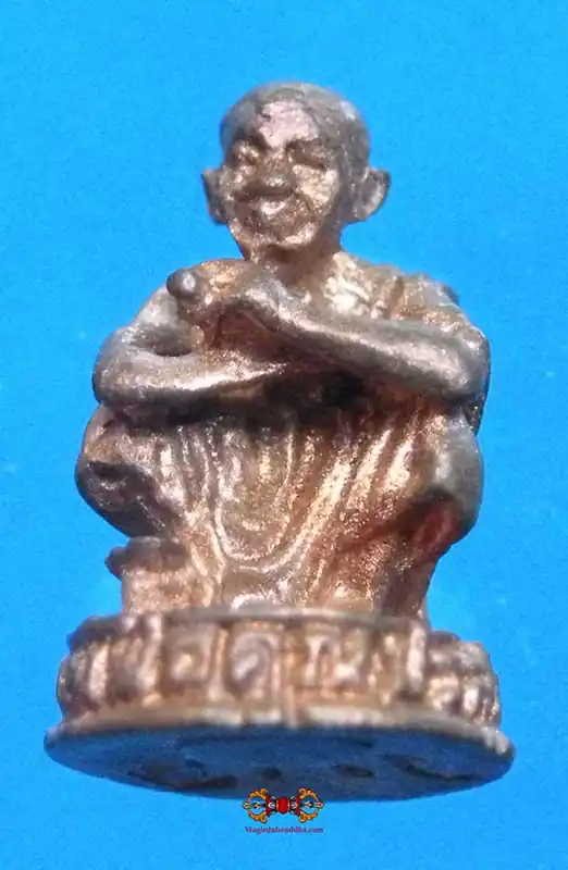 Miniature copper statuette - Most Venerable LP Koon.