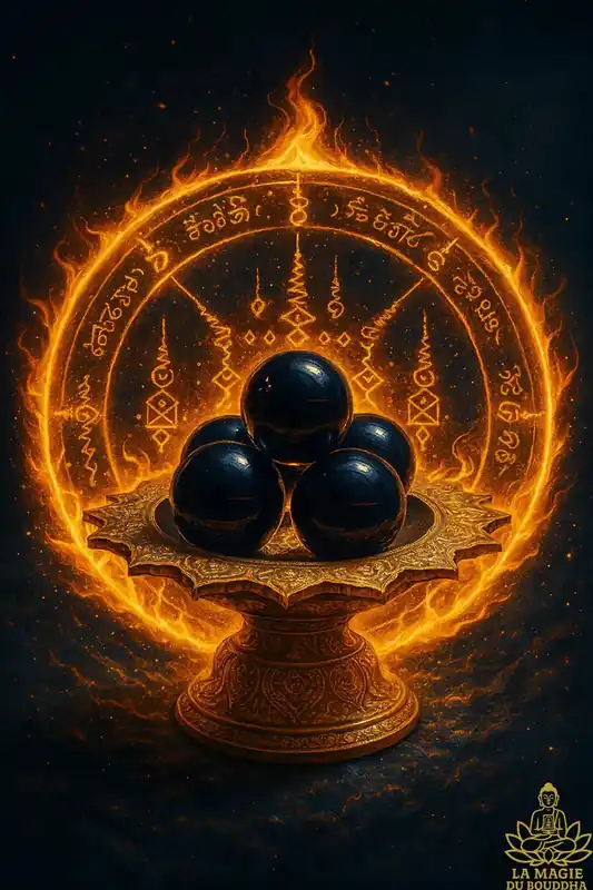Lek Lai Chao Pha Bead - Powerful protection against ghosts.