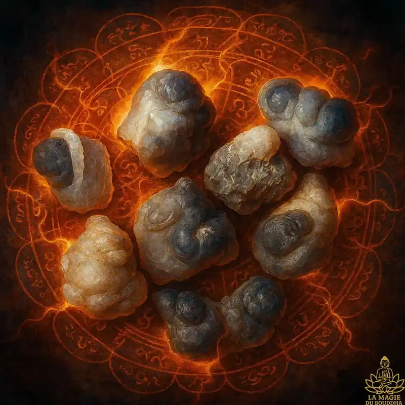 Sacred relic stones Thai Hin Phratat.
