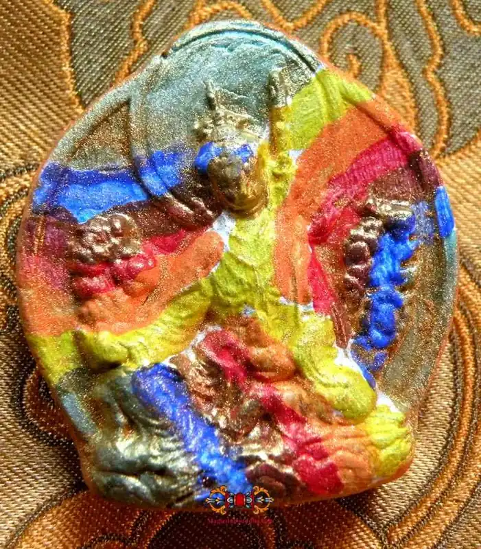 Tibetan Tsa Tsa of Guru Rinpoche's Rainbow Body.