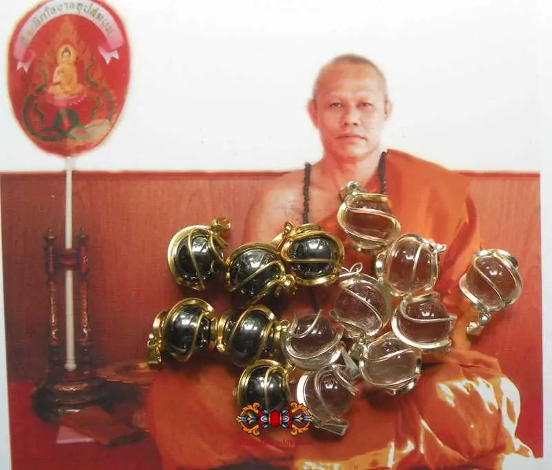 Thai Look Geow Sarapat Nuk (Wish Granting) Sacred Beads - Venerable Phra Ajarn Sakorn.