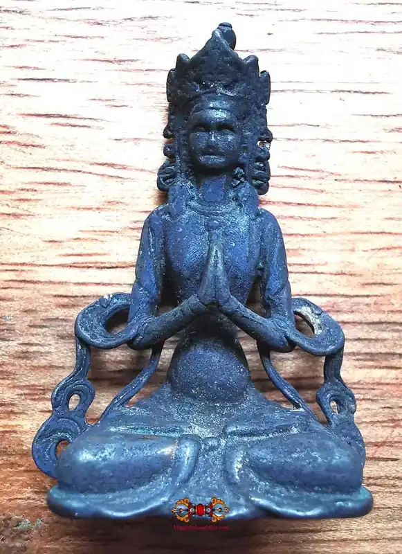 Tibetan amulet of the Buddha Vairocana.