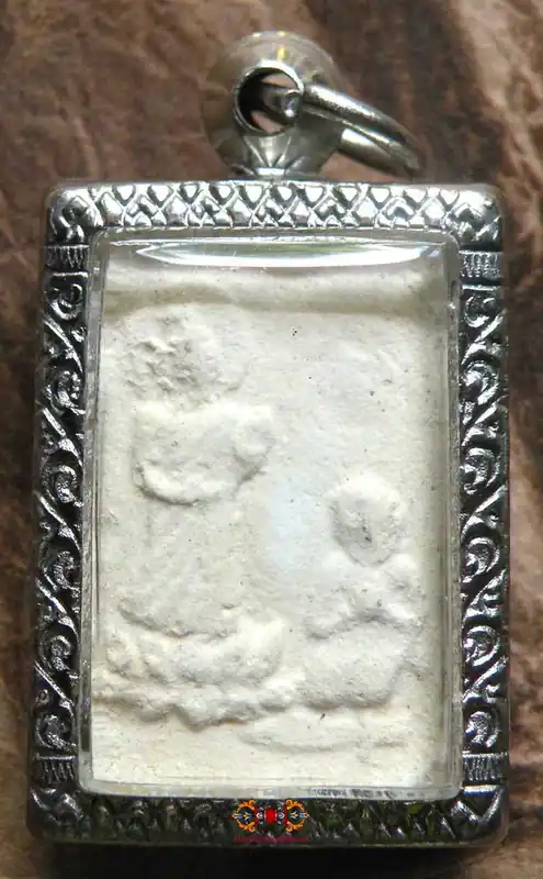 Thai Amulet of Historical Buddha with Disciple - Most Venerable LP Dooh.
