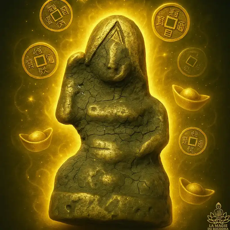 Thai fortune amulet Mai Nang Kwak Palat Kick - Most Venerable LP Suwang.