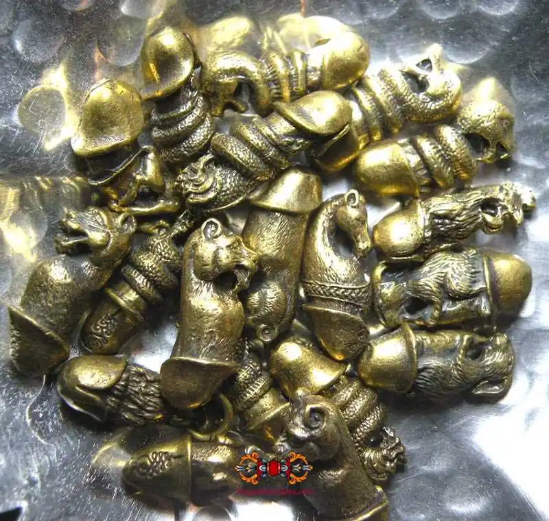 Thai Phallic Amulets Palat Kick Chinese Zodiac Animals - Venerable LP Sawae.