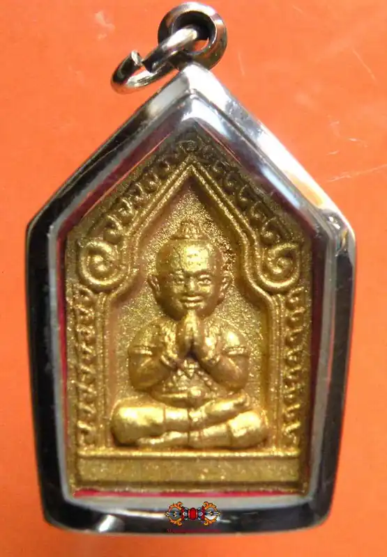Thai khuman Thong voodoo amulet - Venerable Phra Mahasurasak.