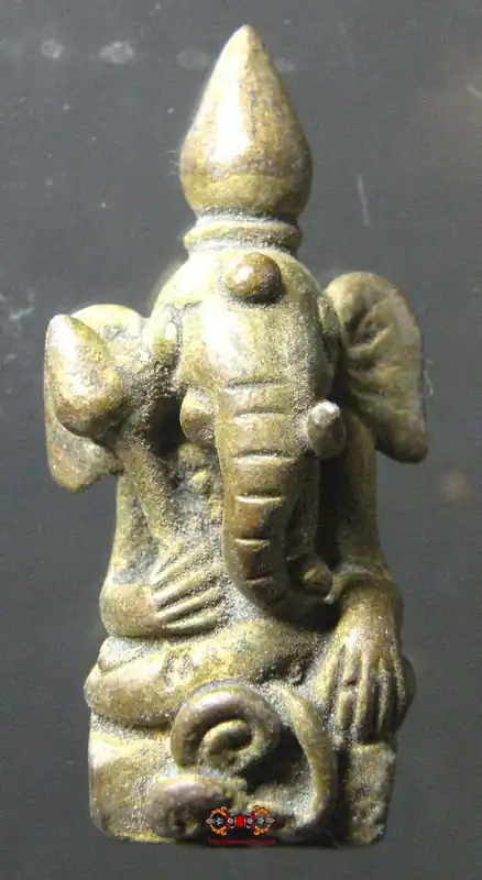 Cambodian amulet of the elephant god Ganesh.