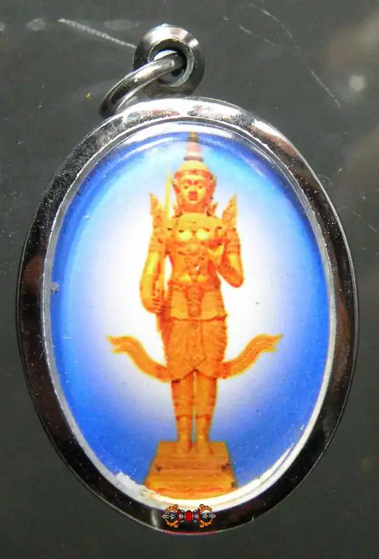 Amulets with relic beads from Wat Bawon - His Holiness Somdej Phra Sangharaj.