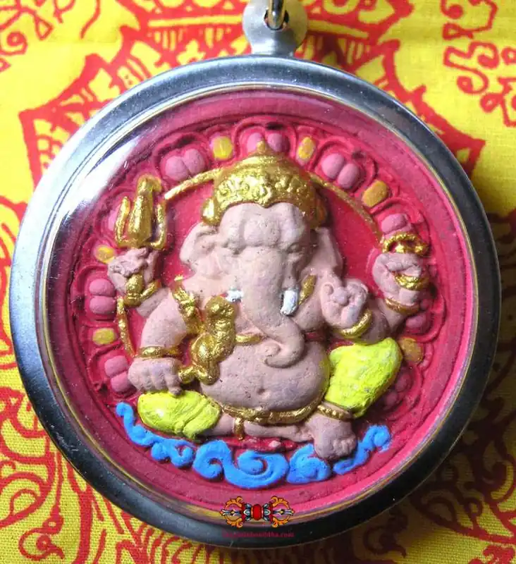 Large Phra Pikanet Fortune Amulet - Most Venerable LP Ruay.