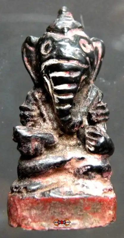 Black Ganesh Amulet - Most Venerable Lersi Po Kassem.