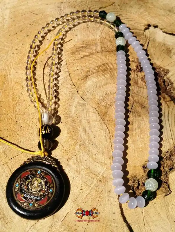 Chenrezi mala necklace.