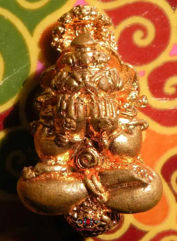Thai Protective Buddha Amulet Phra Pidta - Wat Khao Nor.