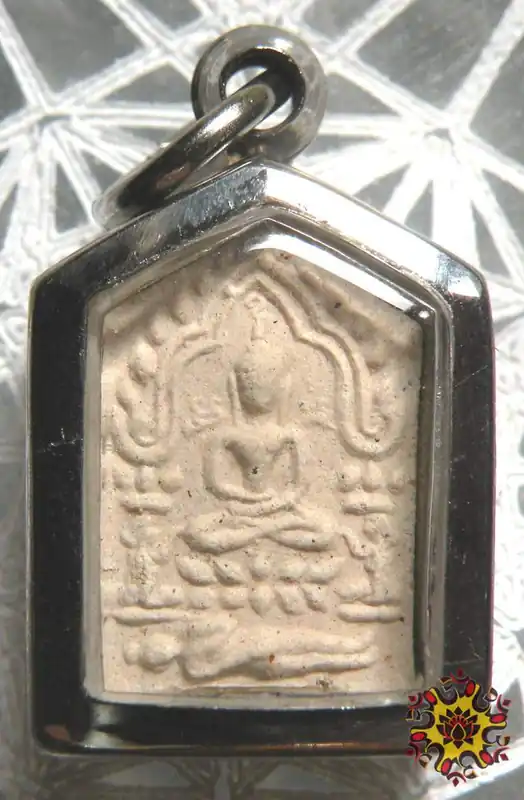 Small Thai charm amulet Phra Khunpen - Venerable LP Sang Yanwaro.