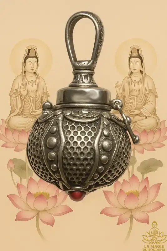 Sarira mineral relics of Guan Yin.