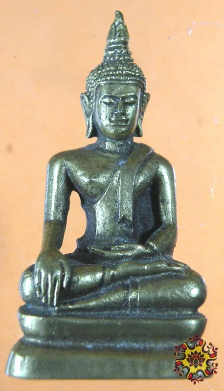 Ancient statuette of Buddha Luang Phor Sothorn.