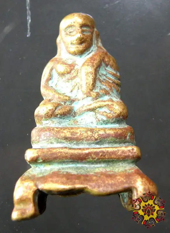 Ancient Thai statuette of Luang Phor Ngern.