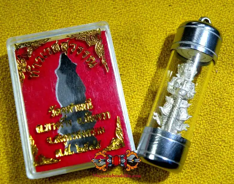 Thai Amulet of Tao Wessuwan - Very Venerable LP Yit (Wat Chulamani).