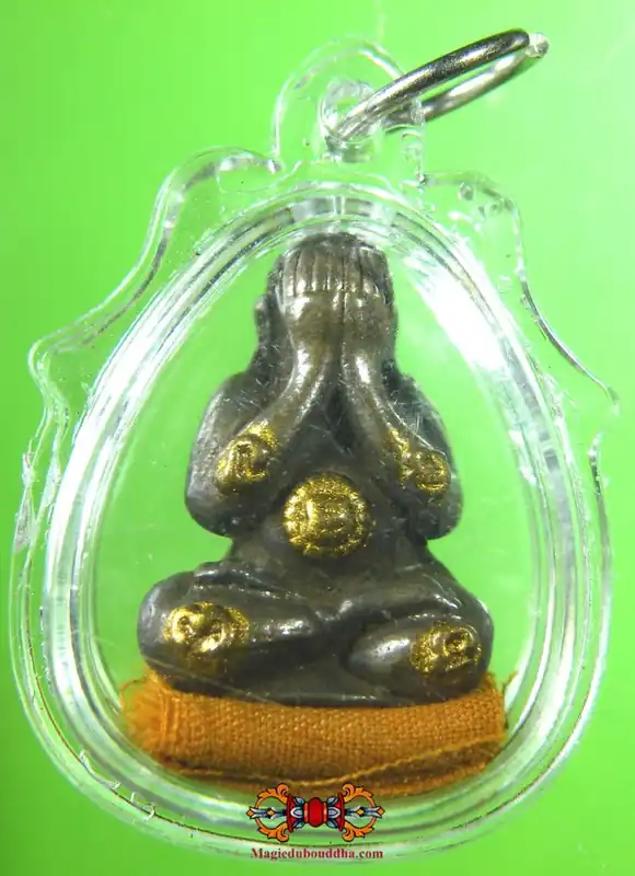 Protective amulet of Buddha Phra Pidta - Venerable Phra Banyat Rodtoom.
