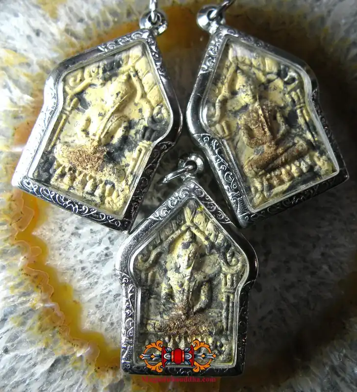 Phra Khunpen and Tao Wessuwan Amulet - Most Venerable LP Thongkham Suwajo.