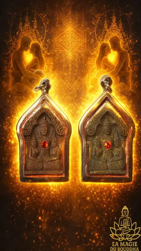 Thai charm amulet Phra Khunpen Ungnang - Most Venerable LP Tcheun Tikayano.