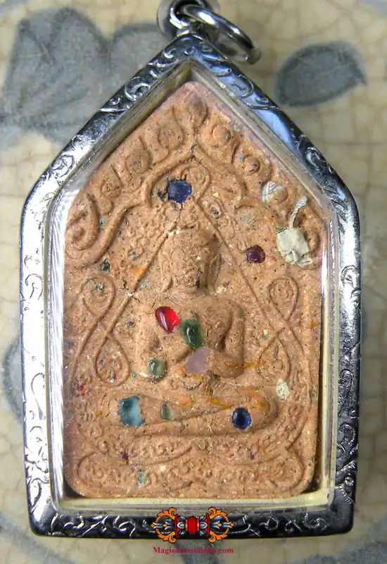 Thai Charm Amulets Phra Khunpen - Venerable Phra Ajarn Challo.