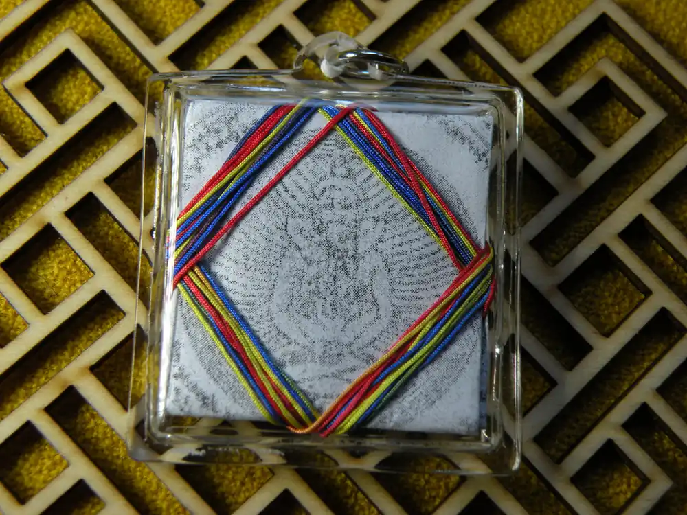 Samantabhadra Buddha Yantra Amulet - His Holiness Dodrupchen Rinpoche.