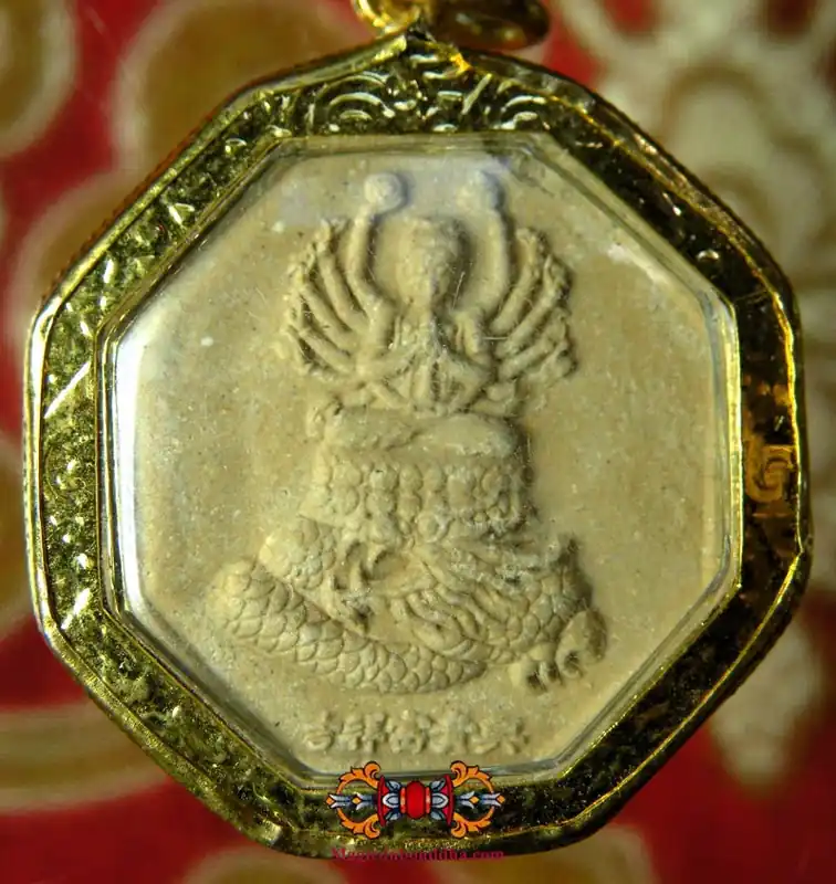Chinese amulet of the protector Guan Yin.