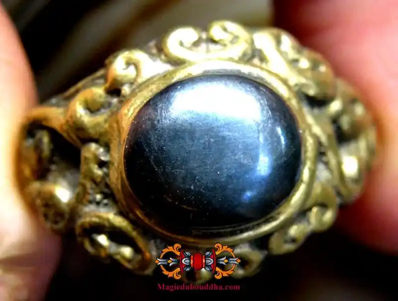 Power Rings with Alchemical Cabochon - Wat Hua Khao (Temple of the Most Venerable LP Im).