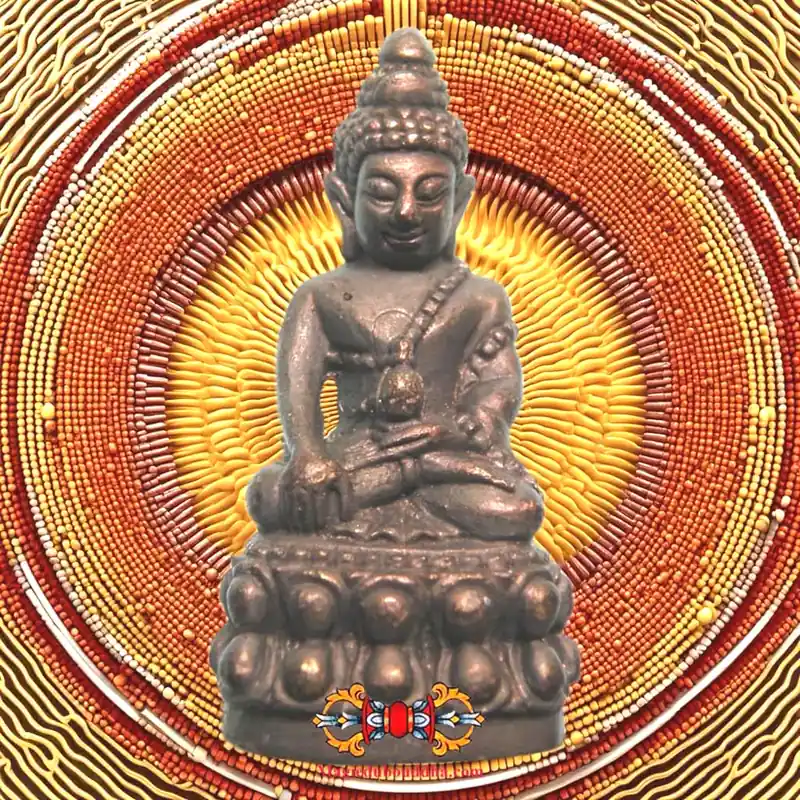 Phra Kling Nam Chok amulet - Wat Lahanraï (Temple of the Most Venerable LP Tim Isariko).