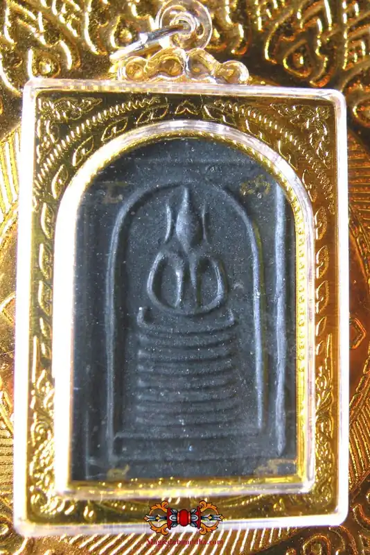 Rare Seven-tiered Phra Somdej Amulet - Most Venerable LP Djua Piyasilo.