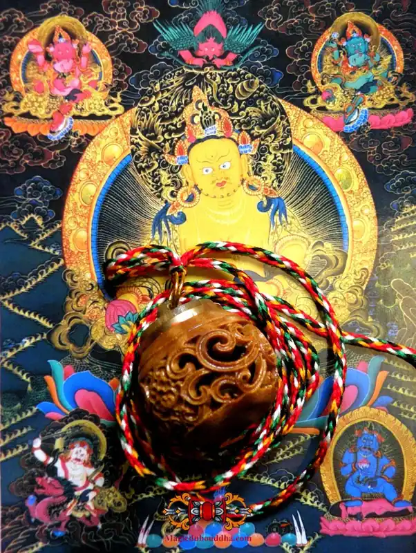 Tibetan Holy Pill Jambhalla Rilbu - His Holiness the Dalai Lama.