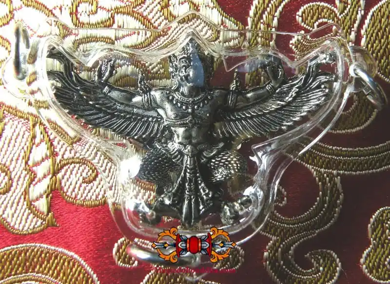 Large Phaya Kruth (Garouda) amulet - Wat Rai Khing.