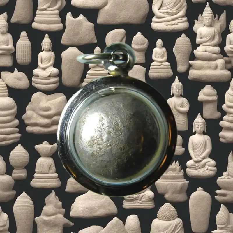 Sacred Meditation Ball Look Aum Samadhi - Most Venerable LP Phong Titajaro.